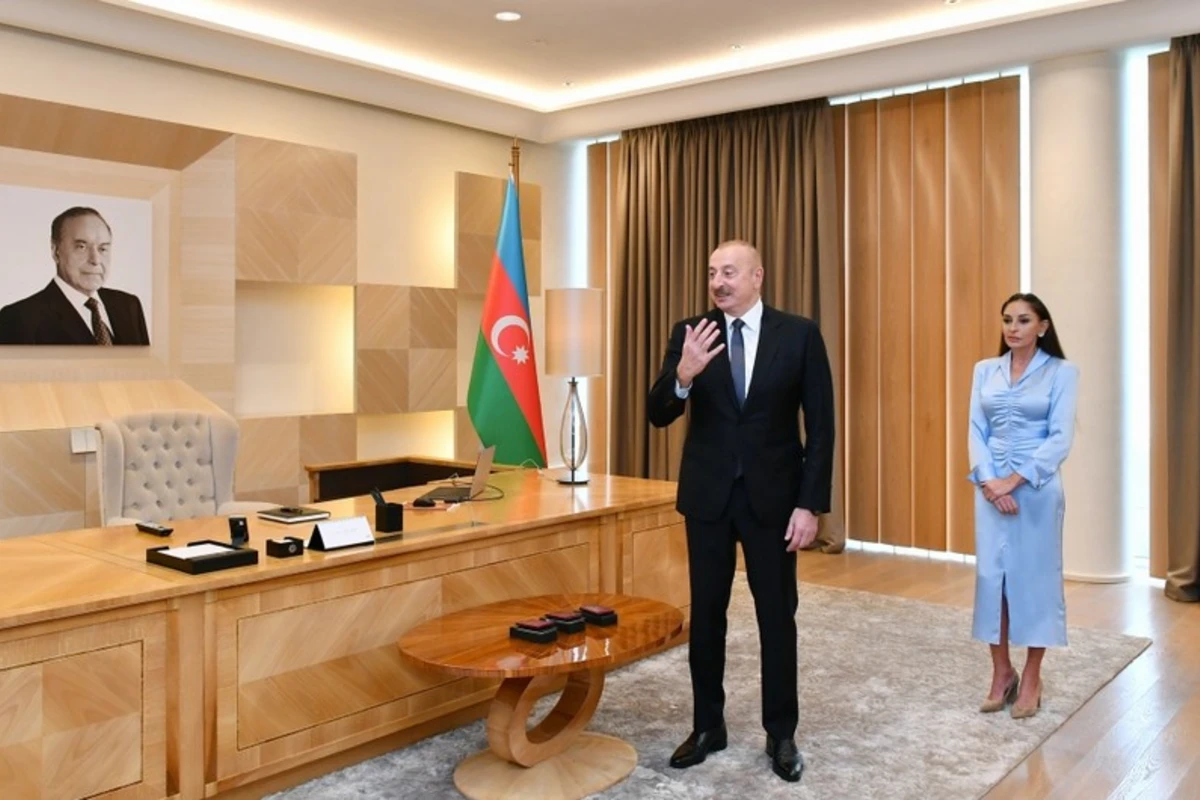 İlham Əliyev: Türkiyə və Azərbaycan bayraqları Ağrı dağda, Murov dağında, Zəngəzur dağlarında, Şuşada bir yerdə dalğalanır