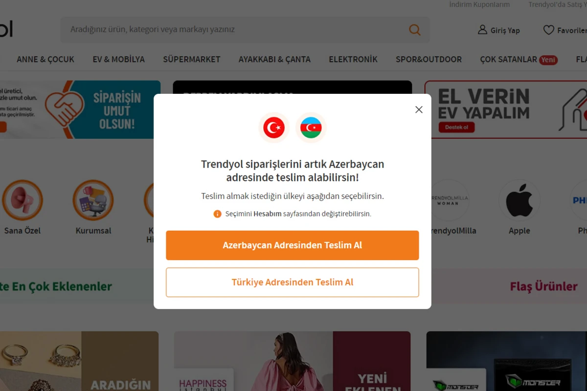 “Trendyol”dan Azərbaycan istifadəçiləri üçün YENİLİK - FOTO