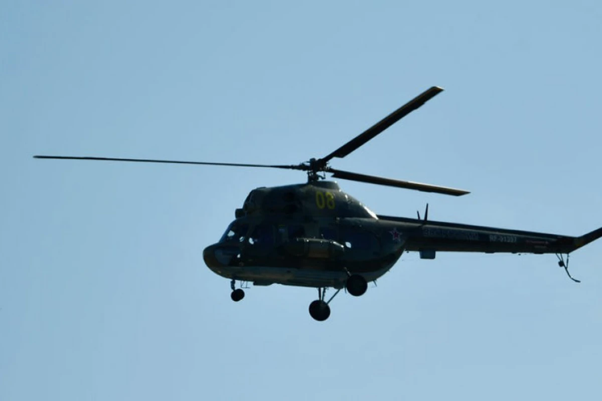 Rusiyada Mi2 helikopteri radarlardan itib