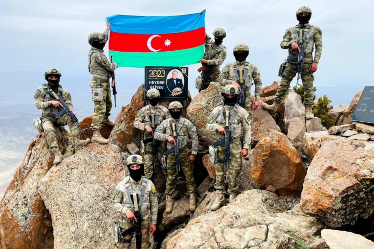 Əlahiddə Ümumqoşun Ordunun Xüsusi Təyinatlıları Haçadağa yürüş edib