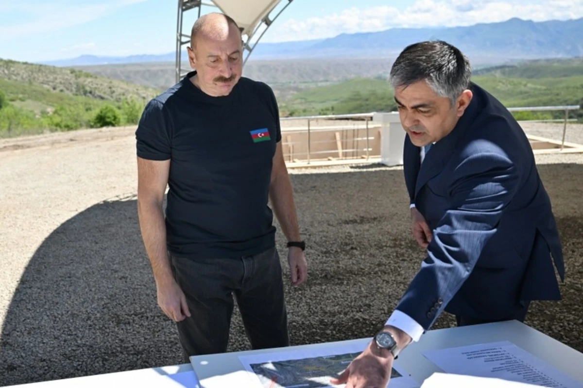 Zəngilanda otel kompleksinin təməli qoyulub - FOTO