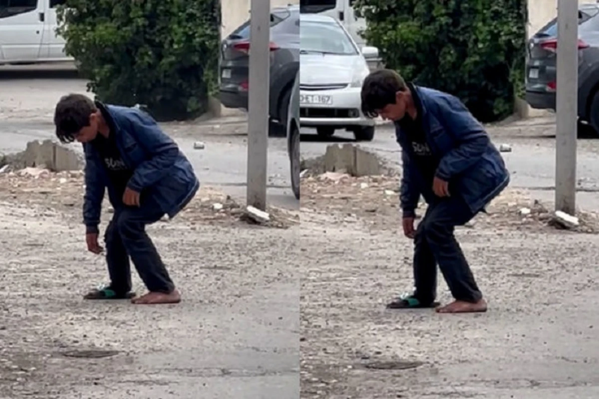 Bakıda narkotik qəbul etdiyi deyilən yeniyetmənin görüntüləri yayıldı - AÇIQLAMA - FOTO/VİDEO