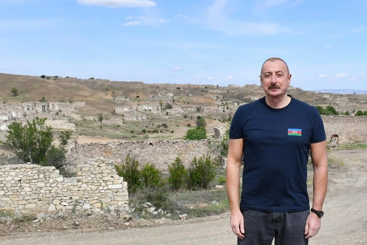 Cəbrayılın Horovlu kəndinin təməli qoyulub - FOTO