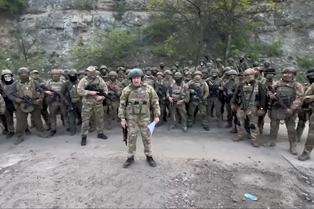 Пригожин: Вагнер уходит из Бахмута - ВИДЕО Пригожин: Вагнер уходит из Бахмута - ВИДЕО