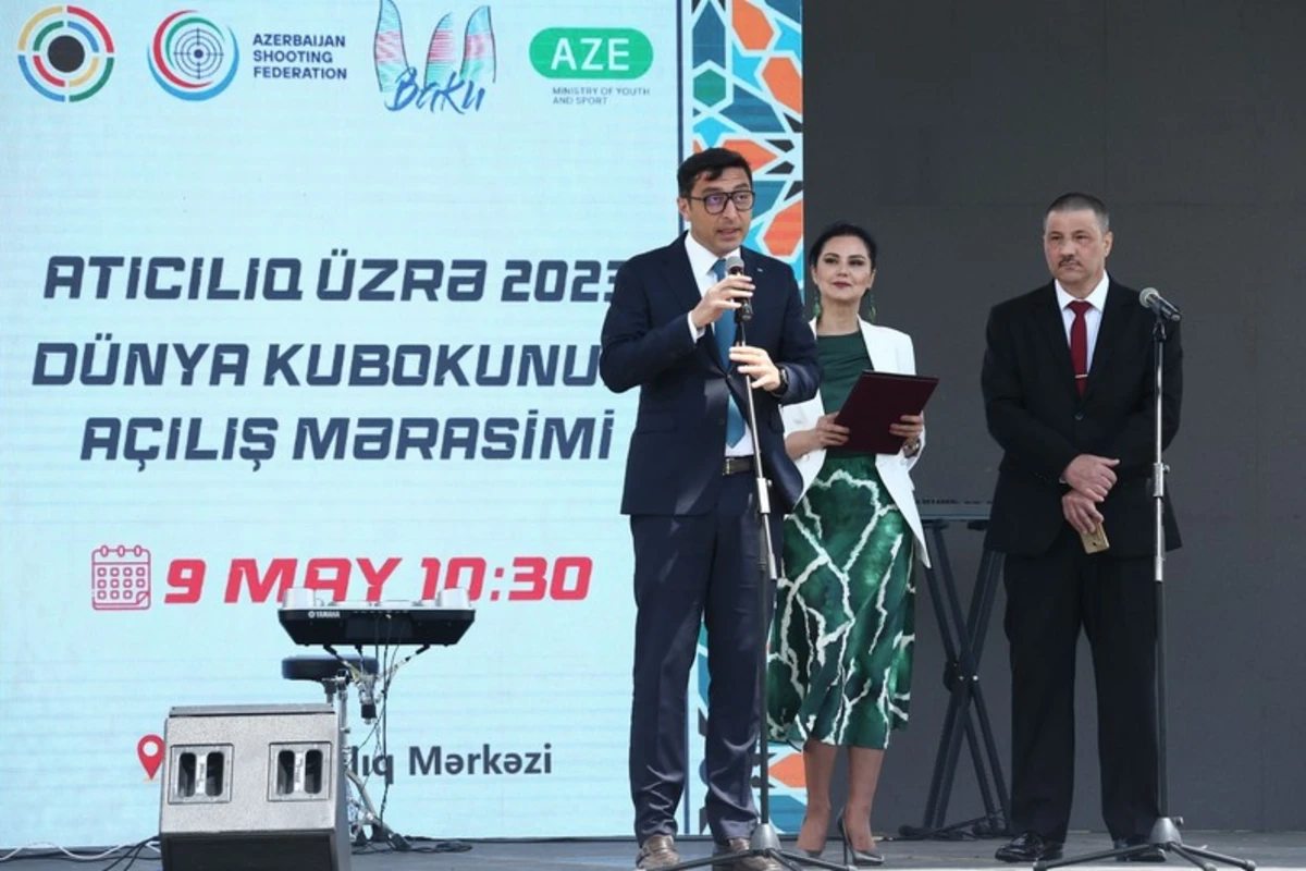Bakıda atıcılıq üzrə “Dünya Kuboku 2023”ün açılış mərasimi olub - FOTO