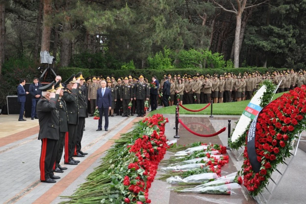 FHN-in kollektivi Ulu Öndərin xatirəsini yad edib - FOTO
