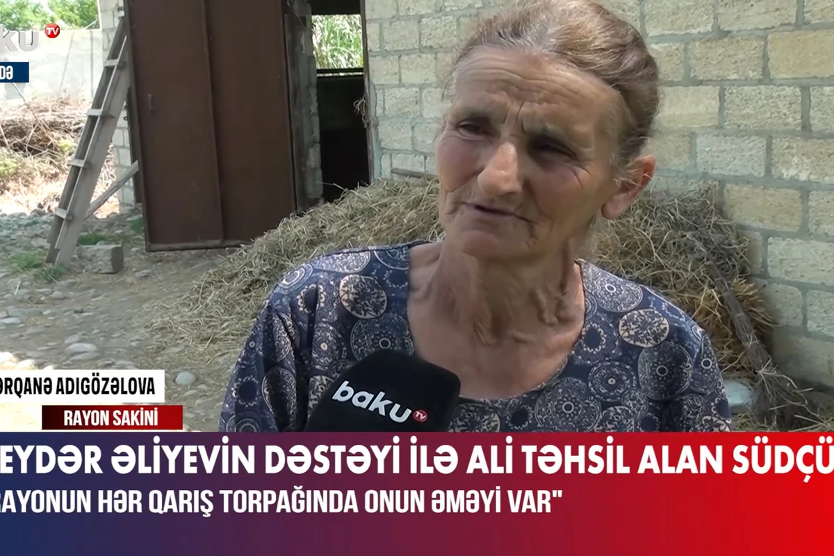 Heydər Əliyevin dəstəyi ilə ali təhsil alan südçü - VİDEO