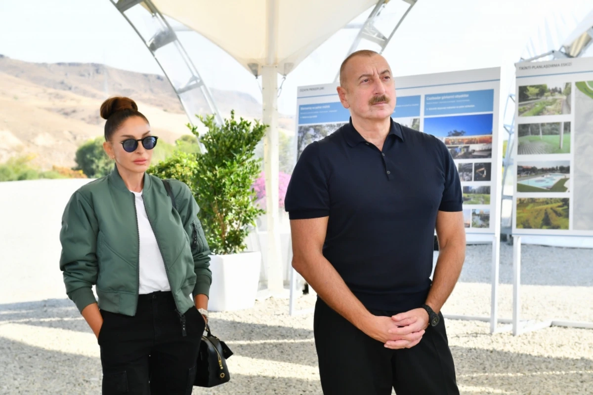 Prezident İlham Əliyev və birinci xanım Mehriban Əliyeva Şuşa Otel-Konqres Mərkəzi Kompleksinin açılışında iştirak ediblər Prezident İlham Əliyev və birinci xanım Mehriban Əliyeva Şuşa Otel-Konqres Mərkəzi Kompleksinin açılışında iştirak ediblər