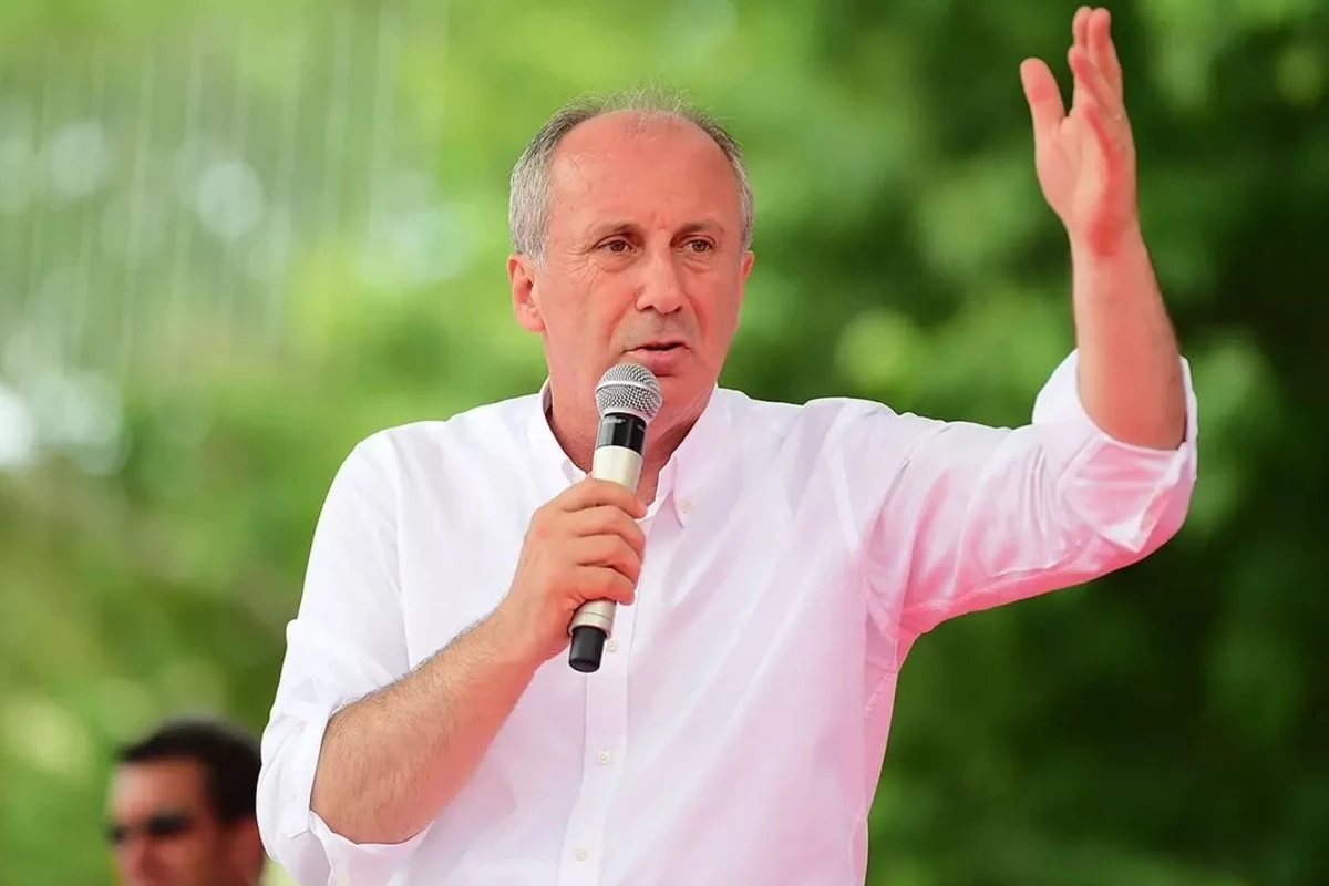 Muharrem İnce Türkiyə prezidentliyinə namizədliyini geri götürdü