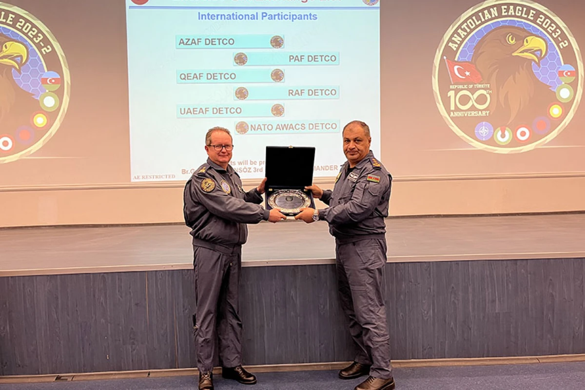 “Anadolu Qartalı - 2023” təlimi başa çatıb - FOTO