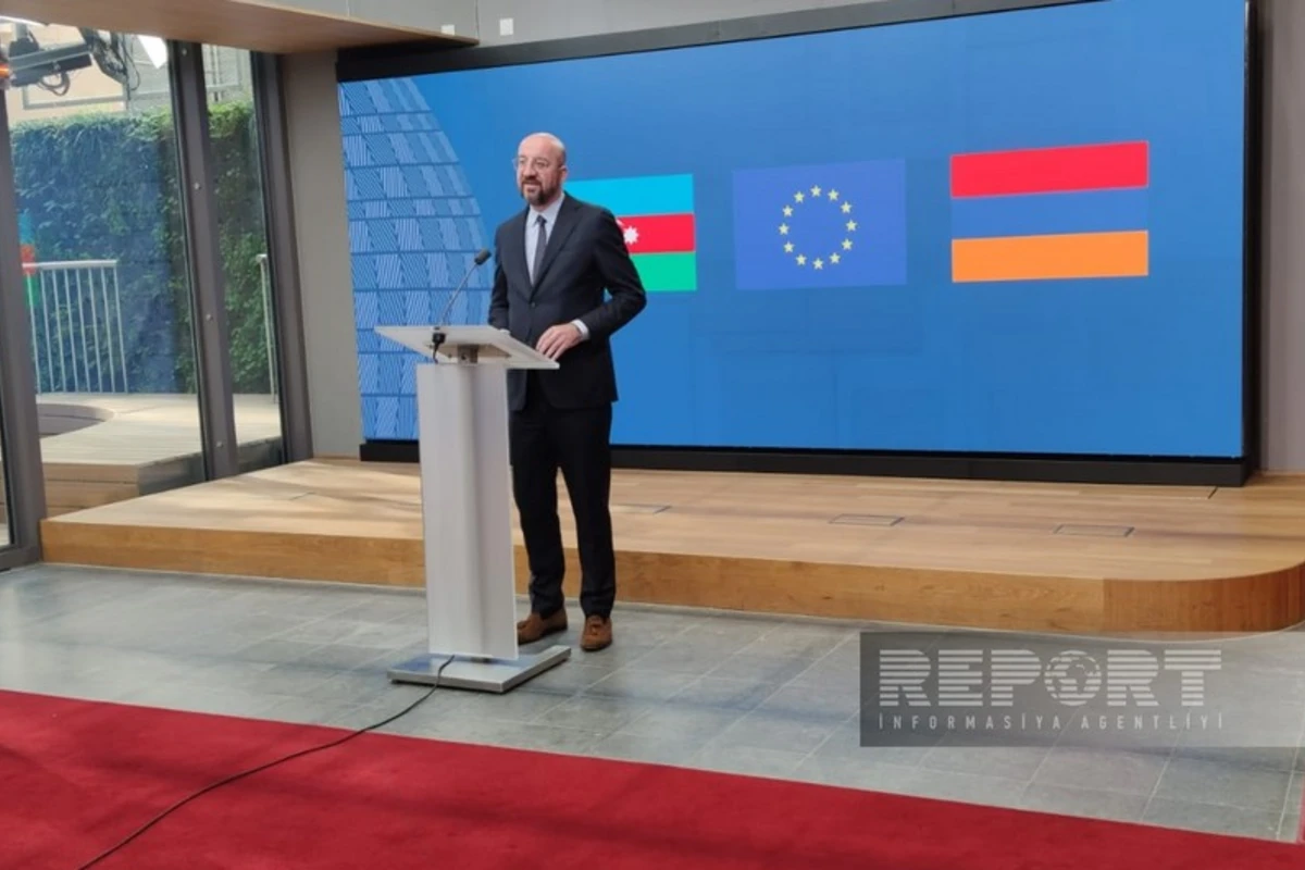 Şarl Mişel: Azərbaycan və Ermənistan liderləri münasibətləri normallaşdırmaq istəklərini bildiriblər