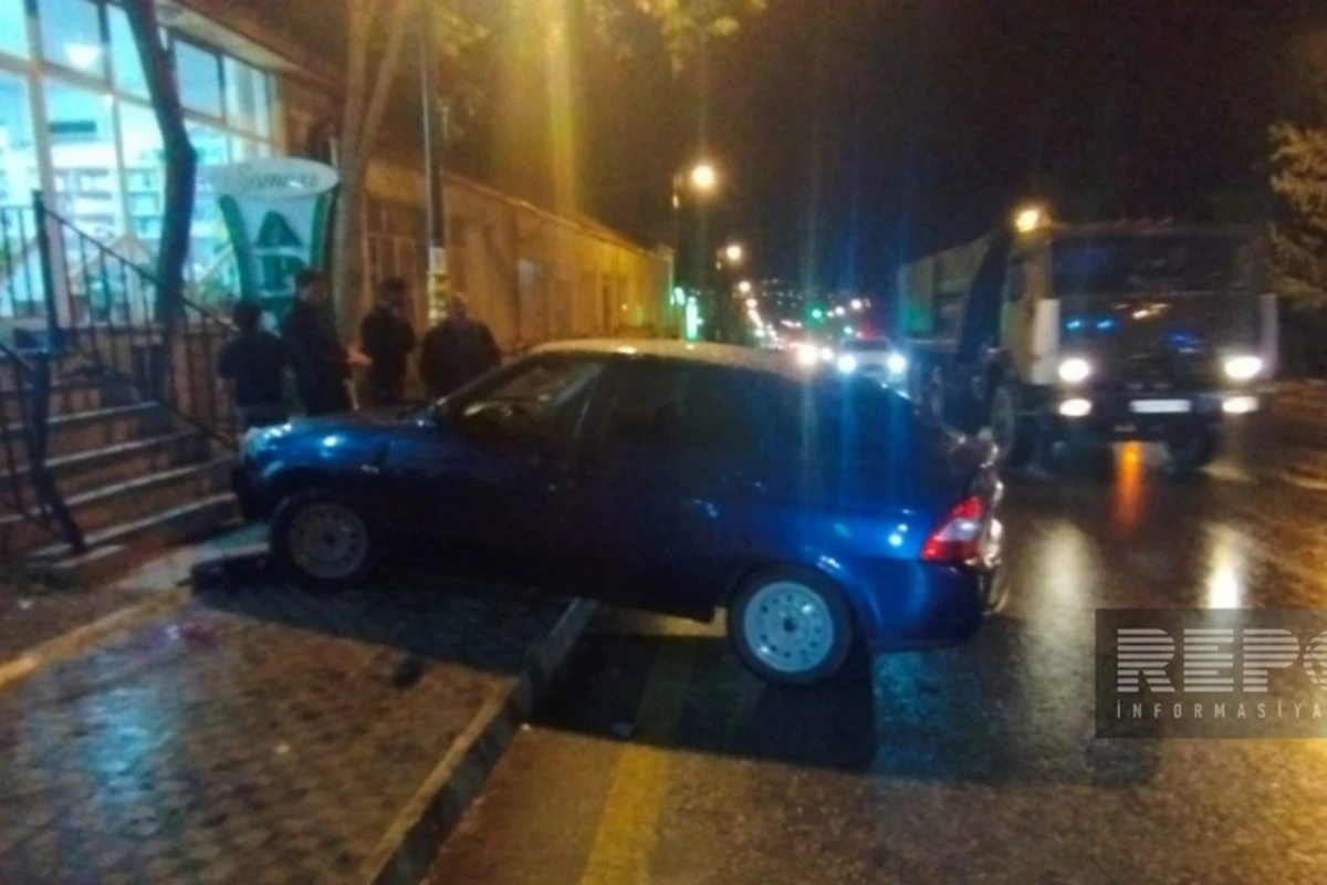Şamaxıda piyadaları avtomobil vurub - FOTO