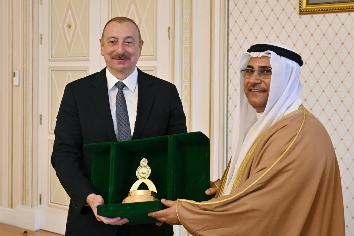 İlham Əliyev Ərəb Parlamentinin prezidentini qəbul edib - FOTO - YENİLƏNİB
