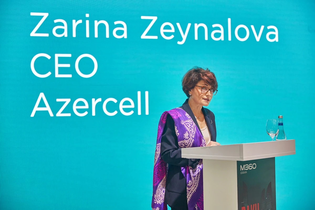 Президент Azercell Зарина Зейналова рассказала о ключевой роли операторов мобильной связи в обеспечении цифровой устойчивости