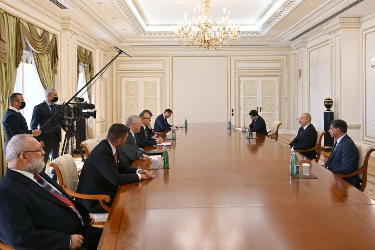 Президент Ильхам Алиев принял спикера парламента Словакии - ОБНОВЛЕНО