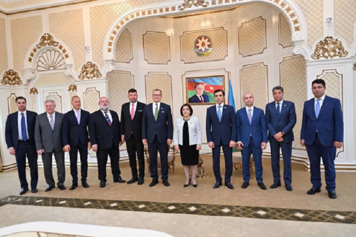 Sahibə Qafarova Slovakiya Milli Şurasının sədri ilə görüşdü