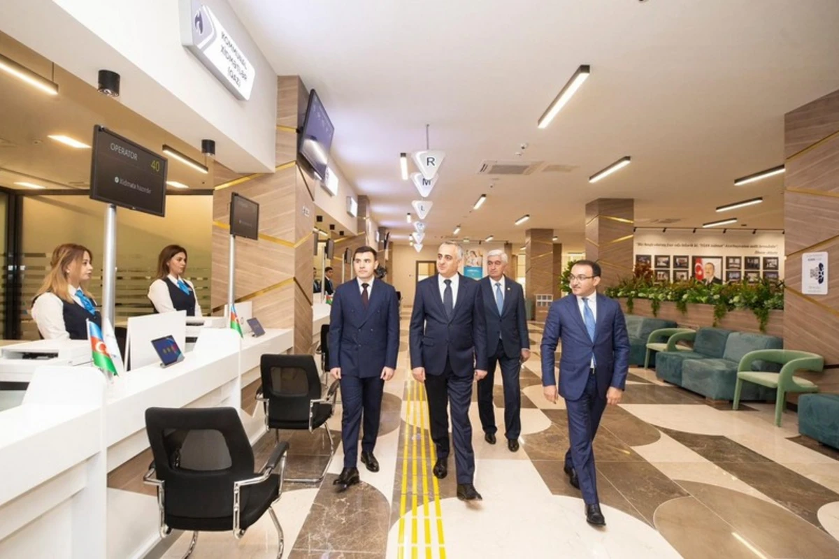 Naxçıvan “ASAN xidmət” mərkəzinin açılışı olub - FOTO Naxçıvan “ASAN xidmət” mərkəzinin açılışı olub - FOTO