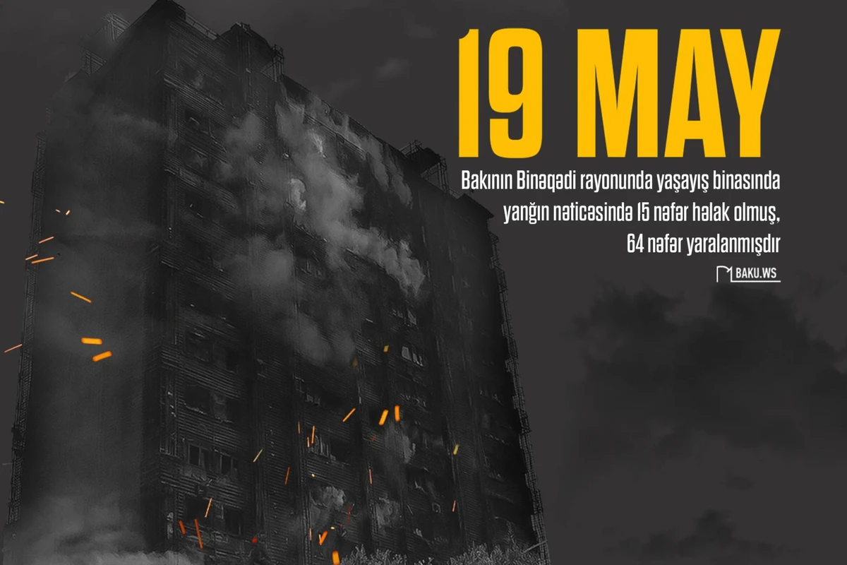 Azadlıq prospektindəki dəhşətli yanğından 8 il ötür - FOTO