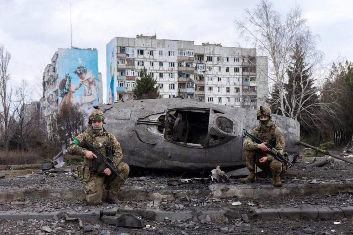 В Офисе президента Украины опровергли факт захвата Бахмута - ОБНОВЛЕНО + ФОТО