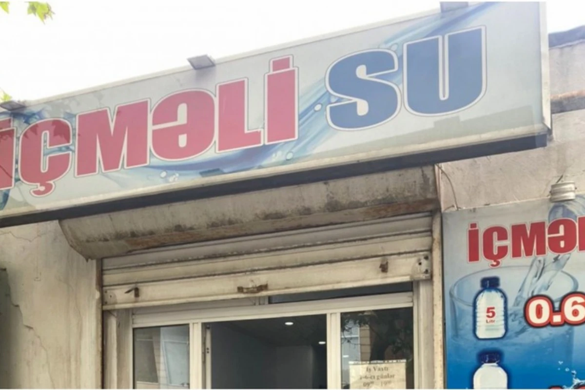 AQTA nöqsanlar aşkarladığı bu su emalı müəssisəsini BAĞLADI - FOTO