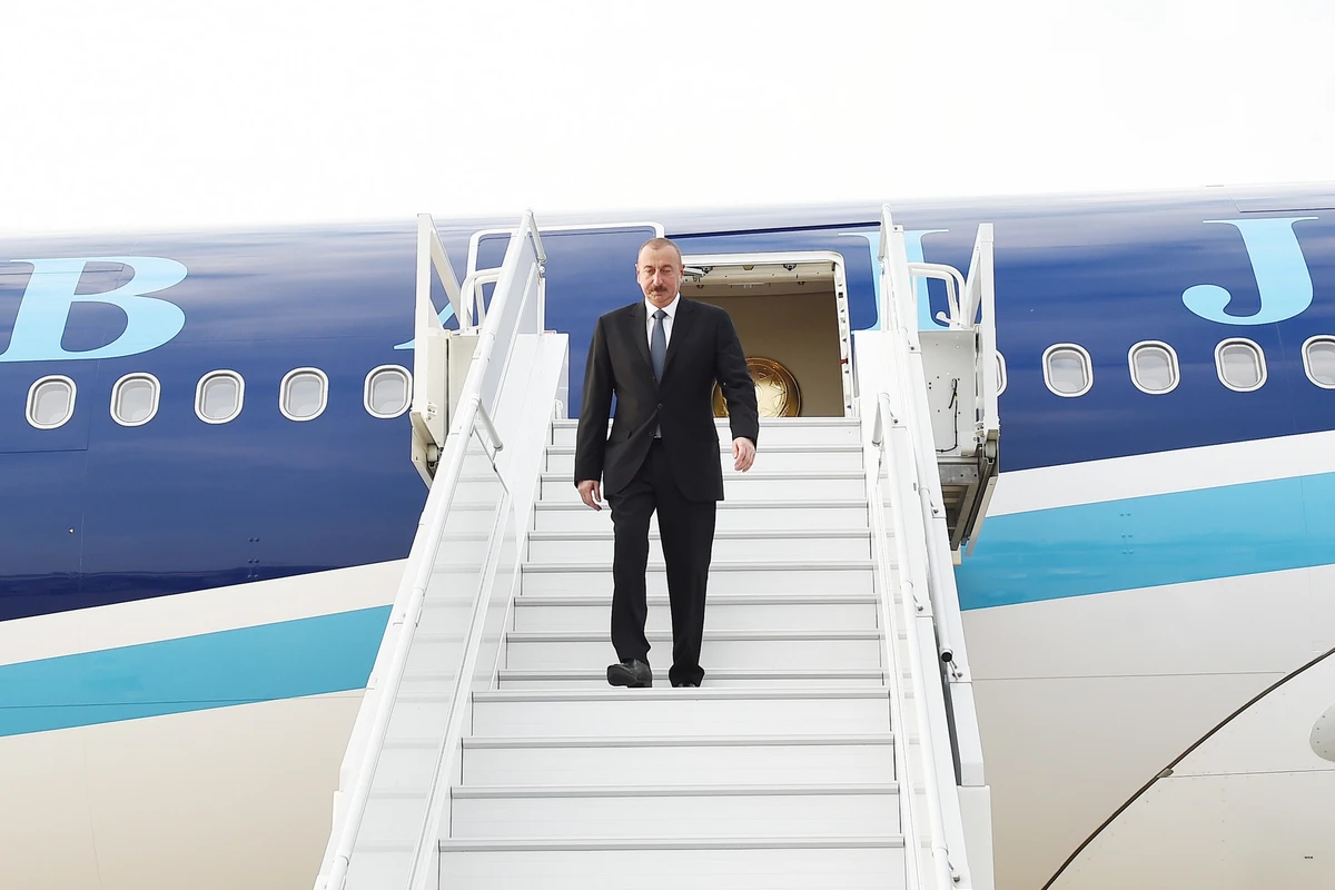 Vilnüsdə Prezident İlham Əliyevin rəsmi qarşılanma mərasimi olub