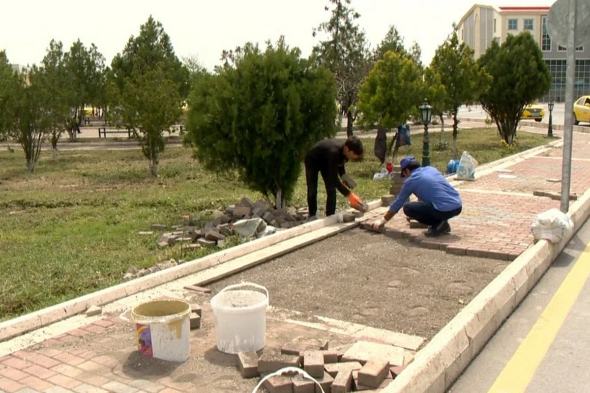 Naxçıvanda təbii fəlakətin nəticələri aradan qaldırılıb - FOTO