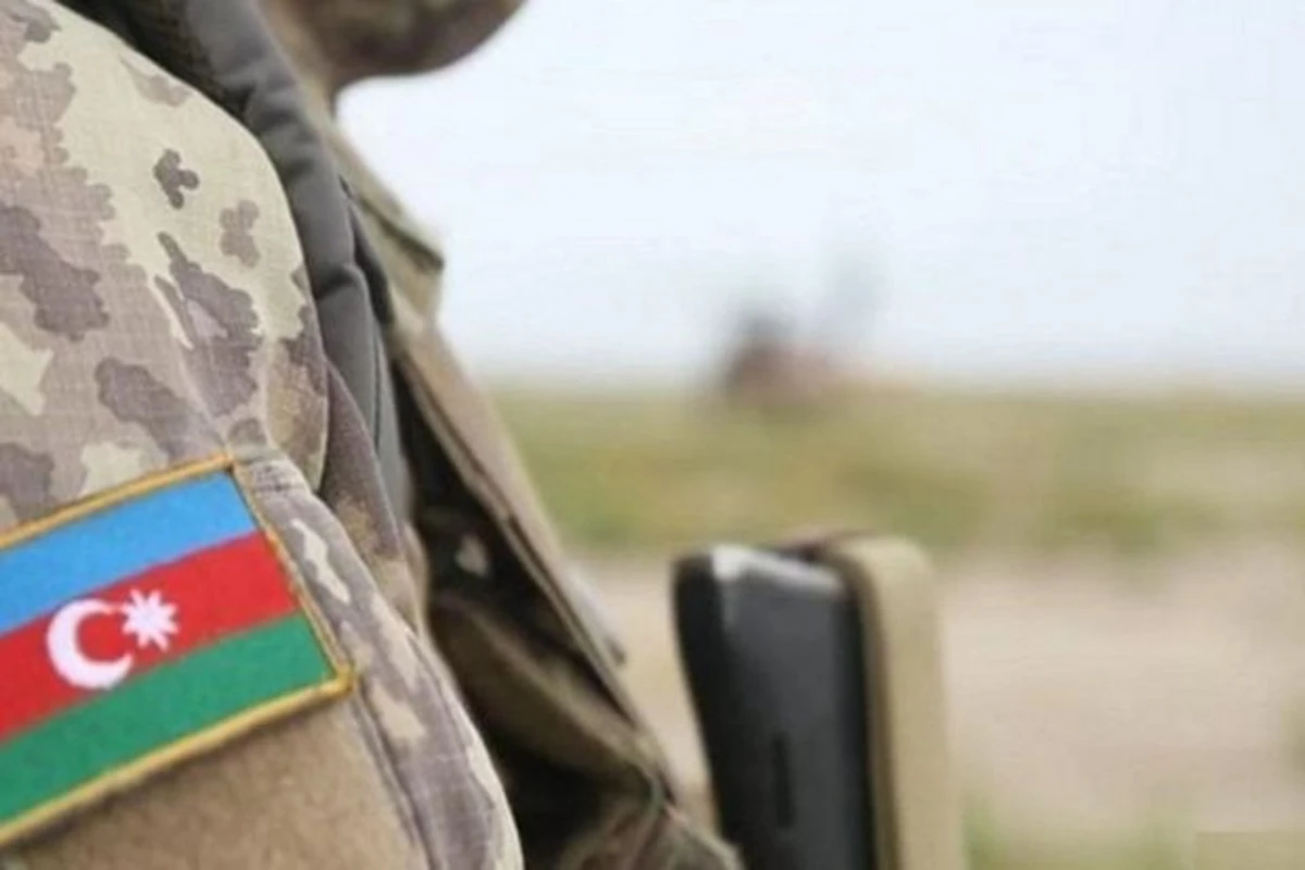 Азербайджанский военнослужащий трагически погиб