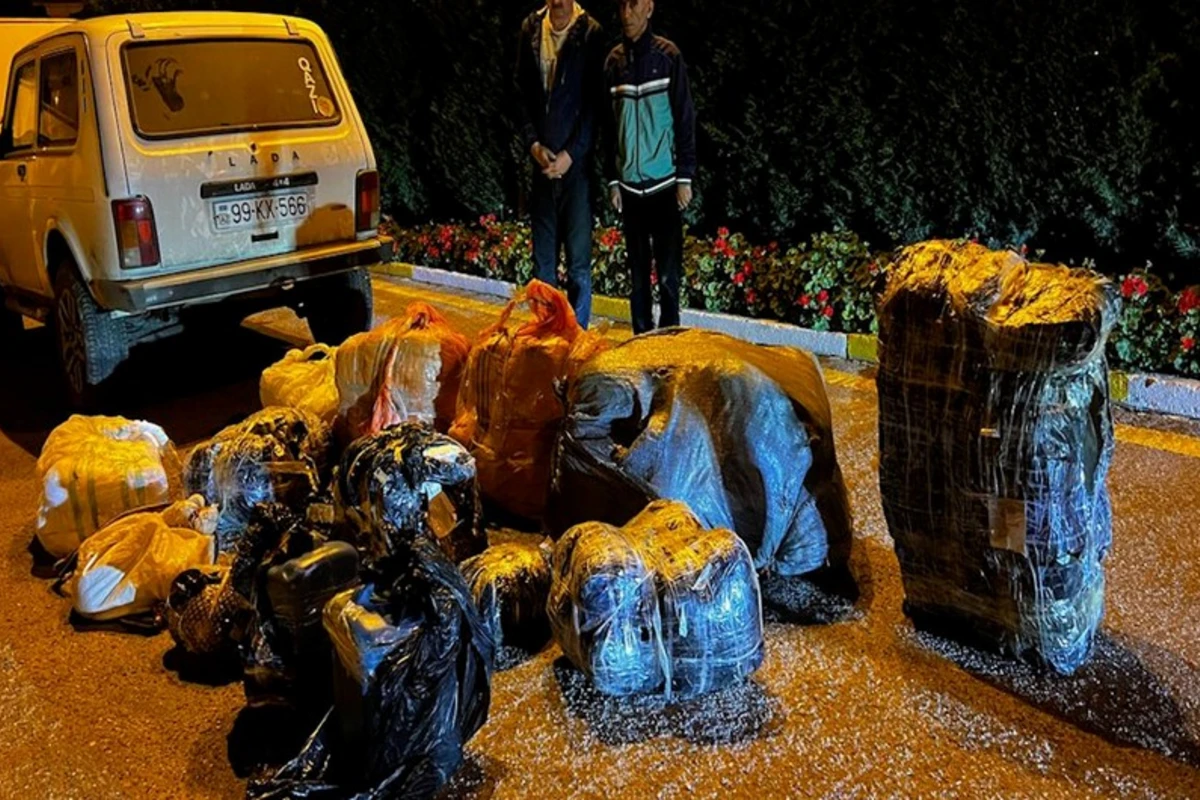 İrandan qayıqlarla Azərbaycana narkotik gətirən mütəşəkkil dəstə üzvləri saxlanılıb - FOTO/VİDEO