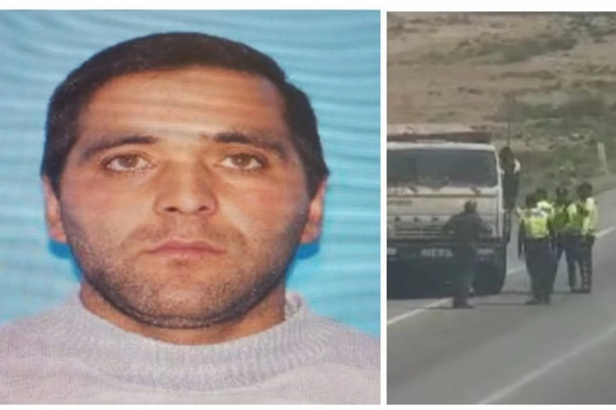 Yük maşınını polisin üstünə sürdü