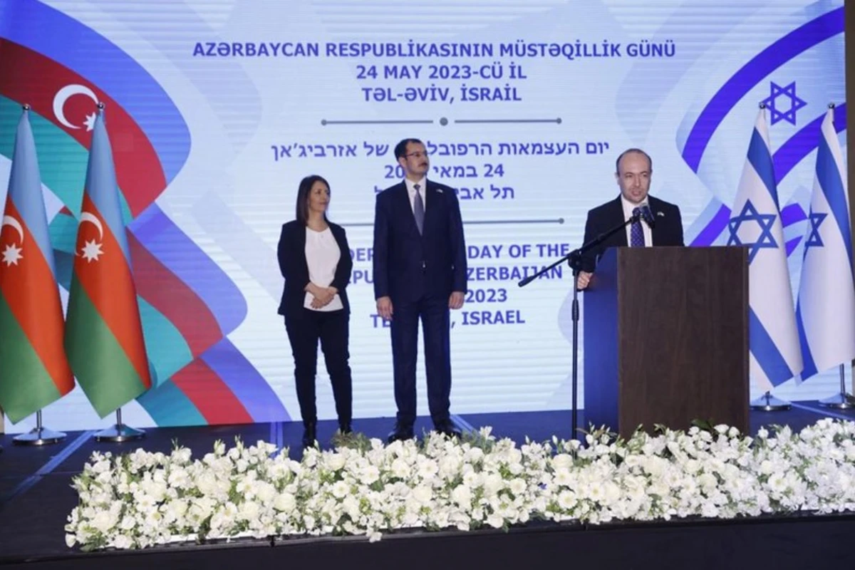 İsraildə ilk dəfə Azərbaycanın Müstəqillik Günü münasibətilə rəsmi tədbir keçirilib - FOTO
