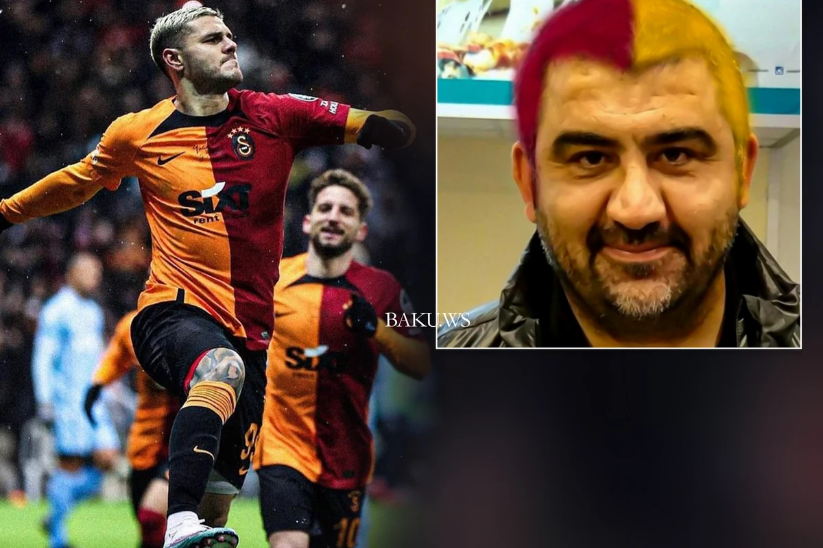 İkardi 20 qol vursa saçımı sarı-qırmızı edəcəm deyən Fənərliyə İkardidən cavab: Gözləyirik - FOTO