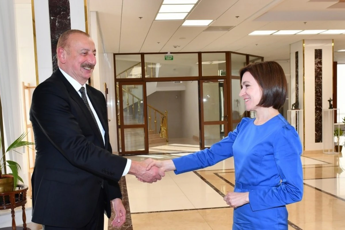 Kişineuda Azərbaycan və Moldova prezidentlərinin görüşü olub - YENİLƏNİB - FOTO