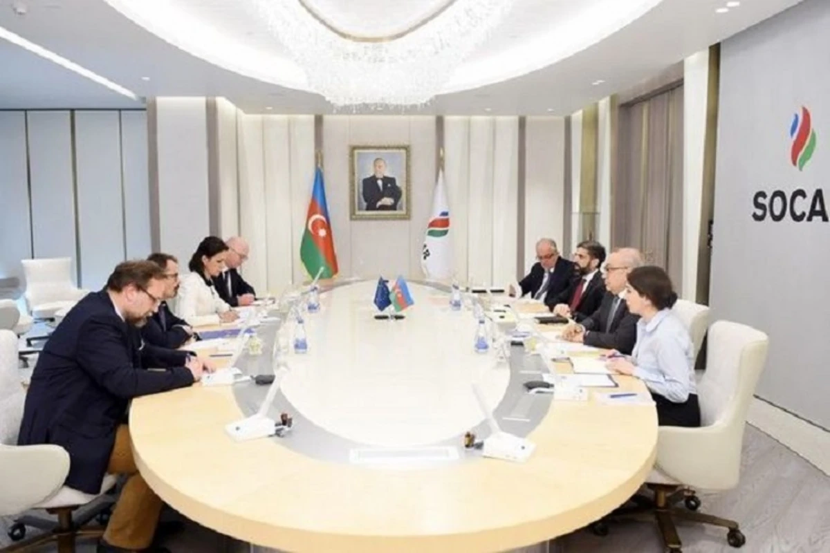 SOCAR и Еврокомиссия обсудили расширение Южного газового коридора - ФОТО