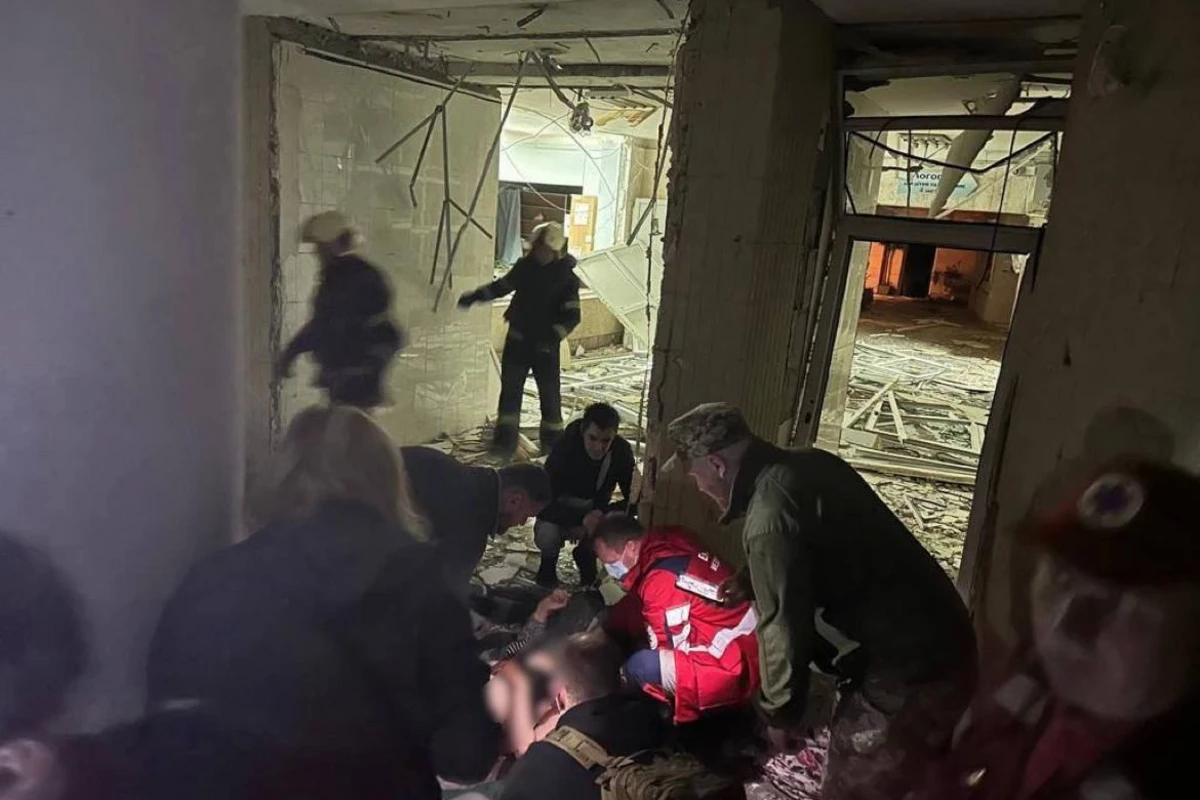 Rusiya yenidən Kiyevi vurdu: Ölən və yaralılar var - FOTO