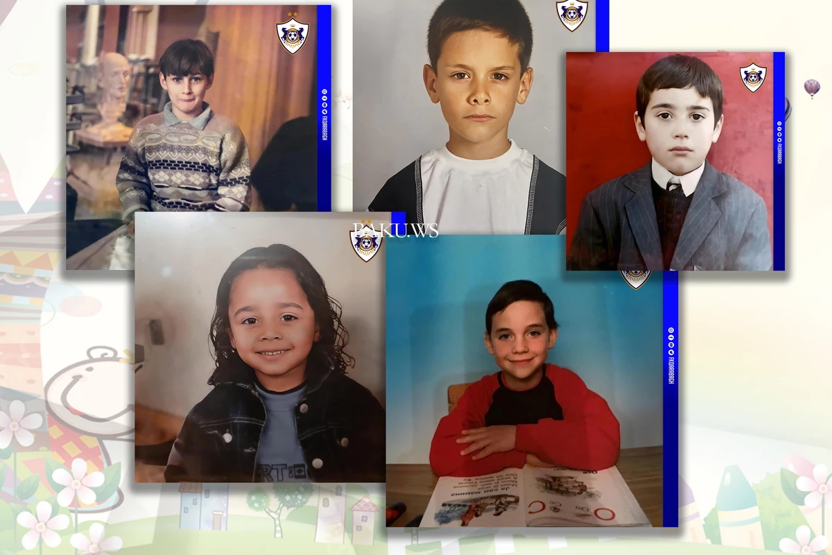 “Qarabağ” futbolçularının uşaqlıq FOTOLARI
