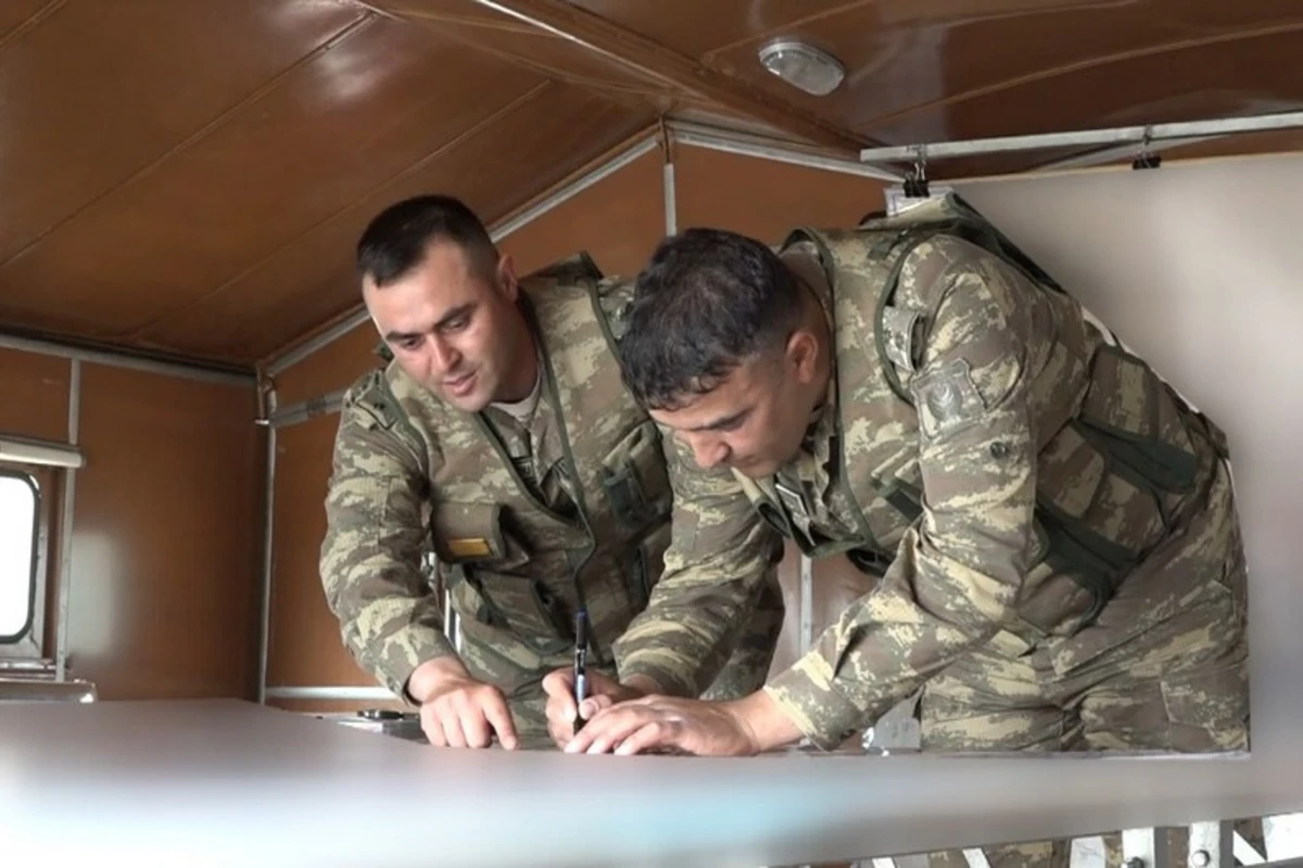 Азербайджанская армия провела командно-штабные учения в Нахчыване - ВИДЕО