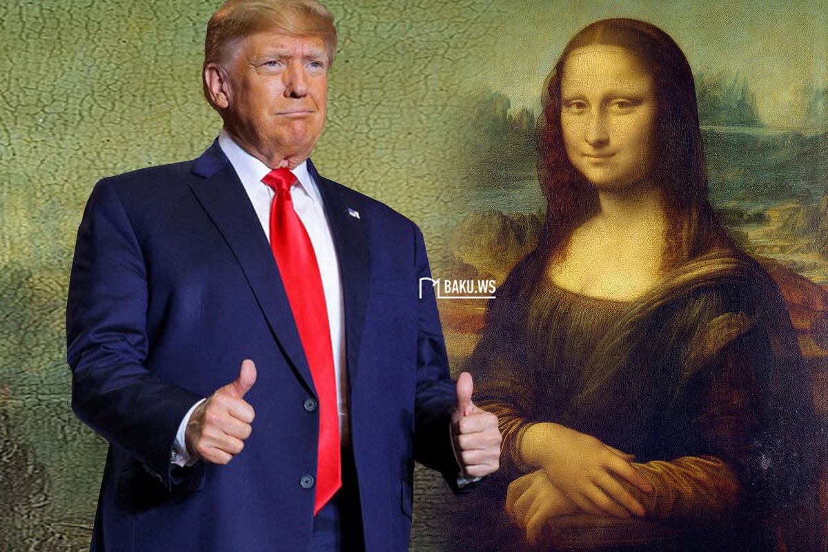 Tramp özünü Mona Lizaya bənzədir