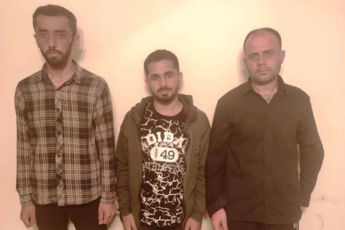 İrandan Azərbaycana qanunsuz yolla keçmək istəyən əcnəbilər saxlanılıblar - FOTO