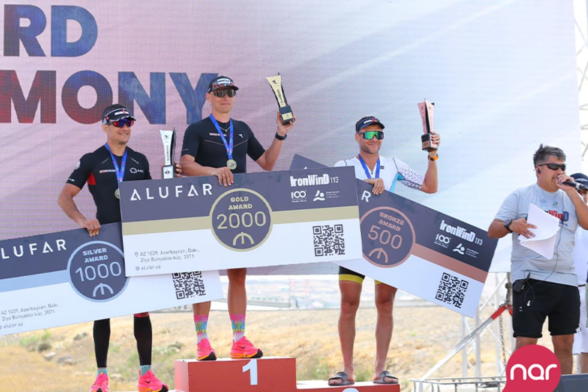 Nar triatlon üzrə “IronWind” açıq turnirinə dəstək olub - FOTO