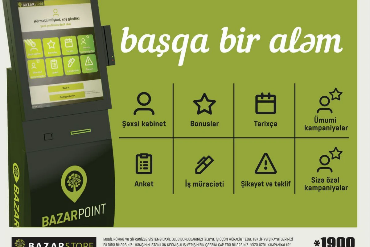 Bazarstore - başqa bir aləm