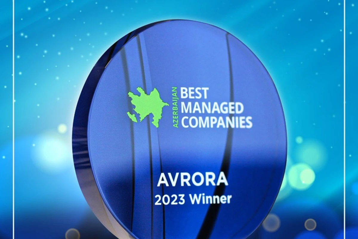 Avrora MMC Best Managed Companies müsabiqəsinin qalibi seçilib - FOTO