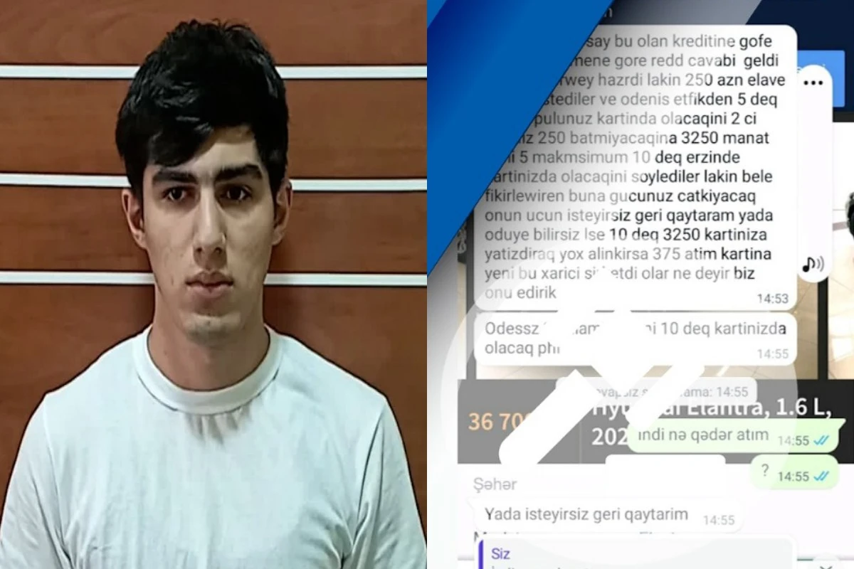 İnstagramda kredit və Şuşaya tur təşkili vədi ilə insanları aldadan şəxs tutulub - FOTO/VİDEO