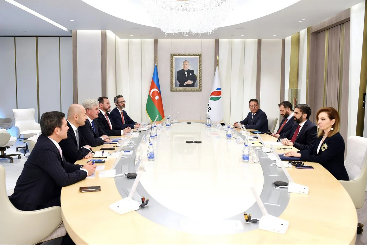 SOCAR-ın prezidenti “Citi”nin Avropa, Yaxın Şərq və Afrika üzrə baş icraçı direktoru ilə görüşüb - FOTO