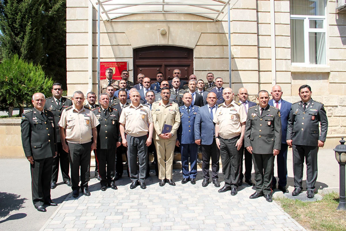 Milli Müdafiə Universitetində buraxılış mərasimi keçirilib - FOTO