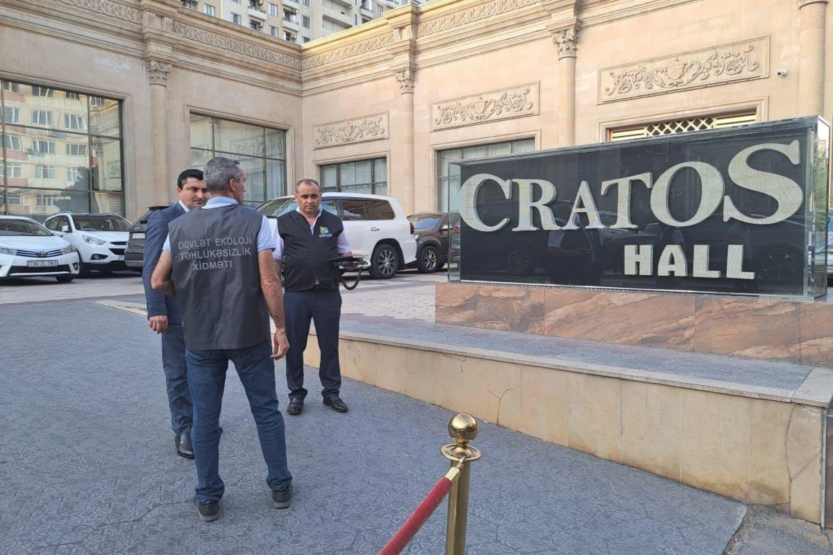 Bakıda atmosferi çirkləndirən restoran rəhbərliyi cərimələnib - FOTO