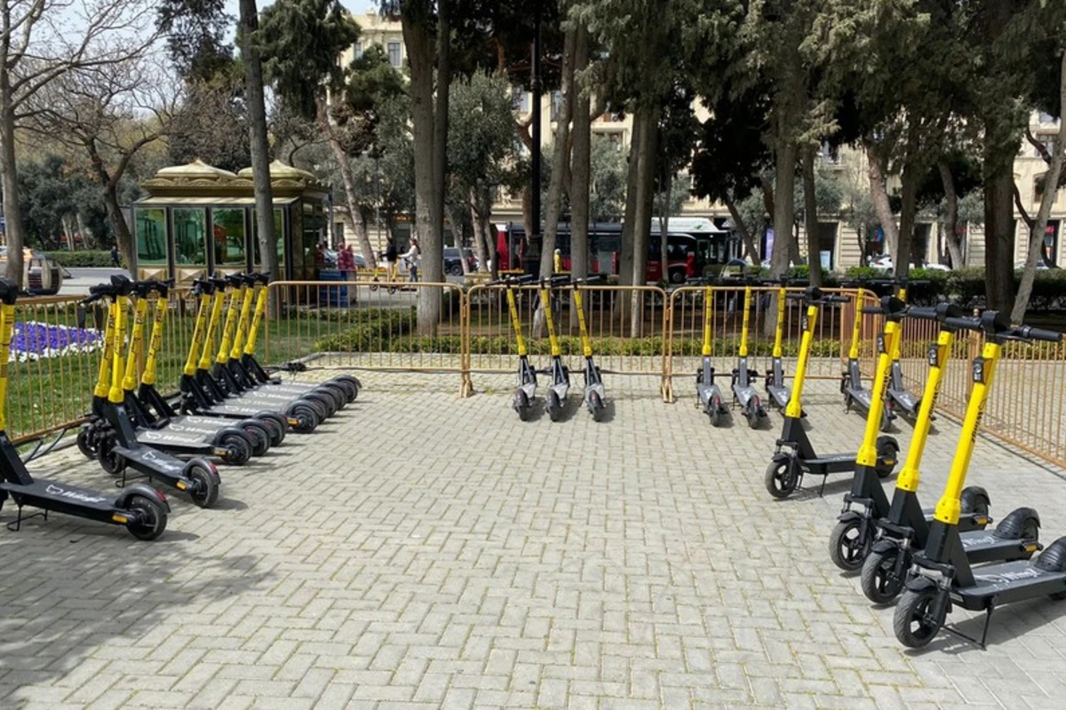 Milli Park ərazisində skuterlər üçün maksimal sürət həddi 17 km/saat müəyyənləşib