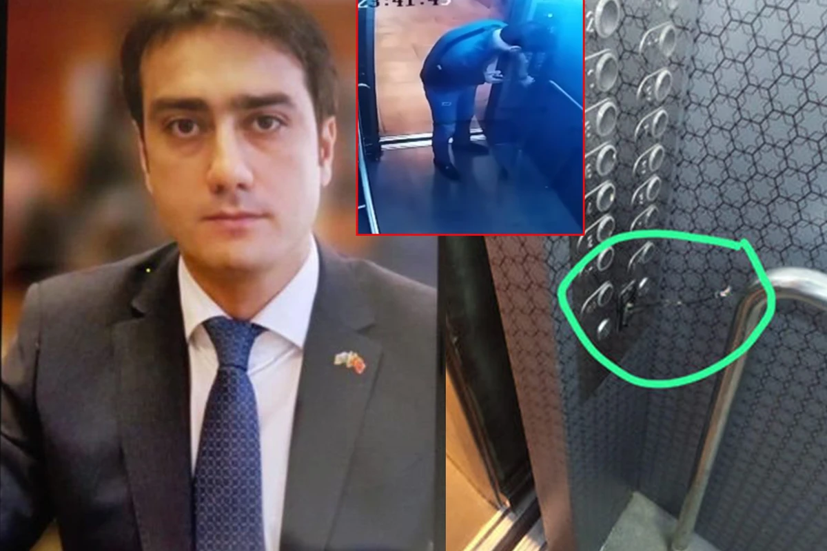 Hakimin lift düyməsini qırmasının səbəbi məlum oldu -  FOTO/VİDEO - YENİLƏNİB