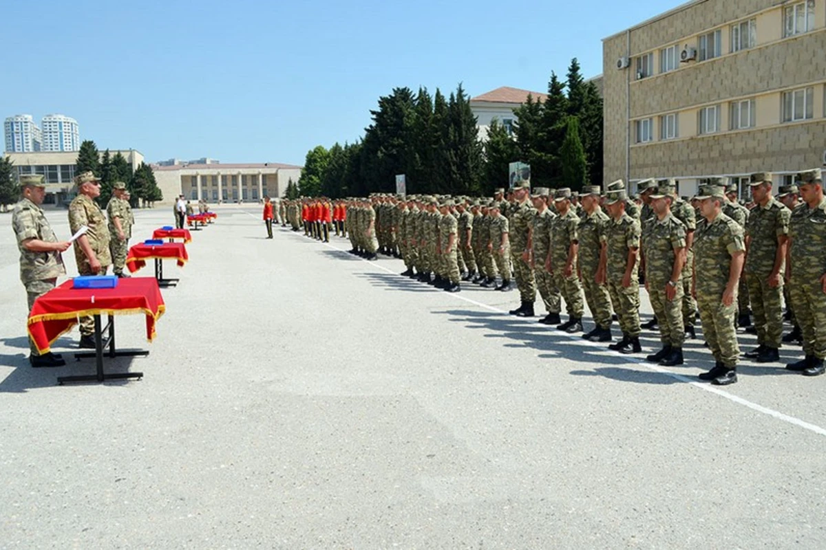 Zabit ixtisas kursunun buraxılış mərasimi keçirilib - FOTO/VİDEO