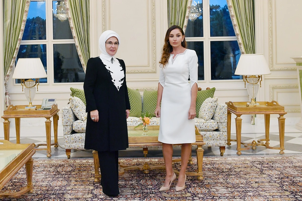 Azərbaycanın və Türkiyənin birinci xanımları Bakıdakı DOST İnklüziv İnkişaf və Yaradıcılıq Mərkəzi ilə tanış olublar - YENİLƏNİB