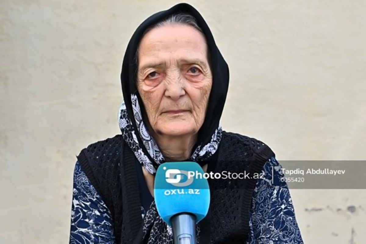 82-летняя жительница Лачына: Сегодня исполняется наша мечта